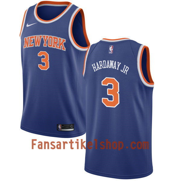 NBA New York Knicks Trikot Tim Hardaway Jr 3 Nike 2017-18 Blau Swingman - Herren